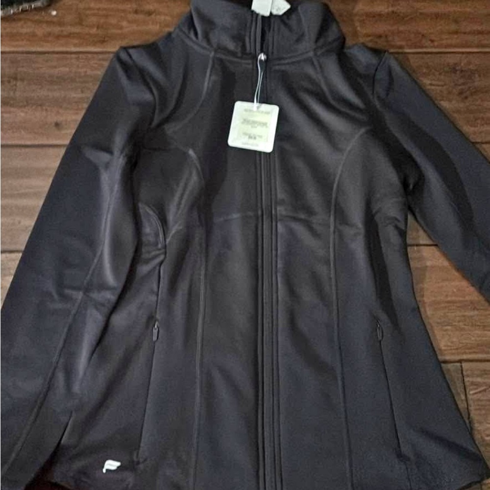 Fabletics Black Ski Jacket Versatile Snow Coat